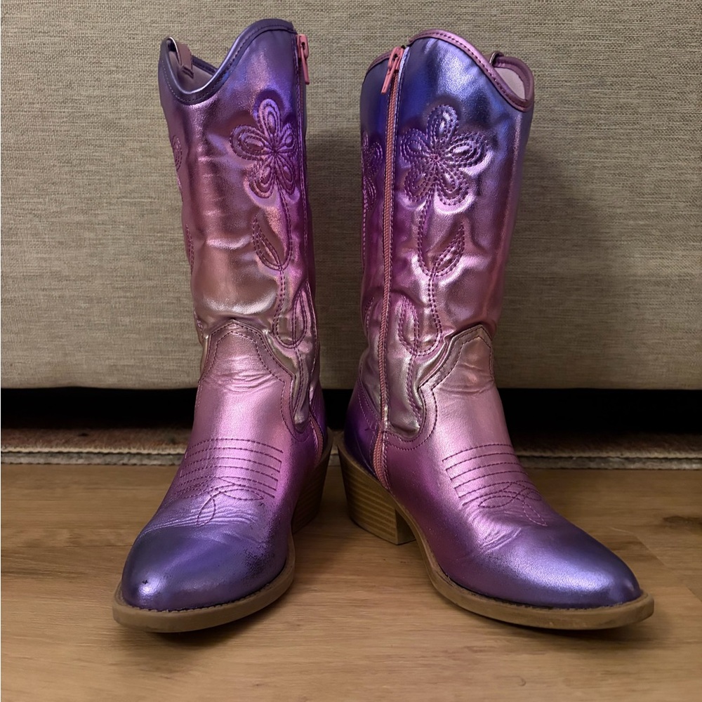 Steve Madden Rosey Cowboy Boot - Kids